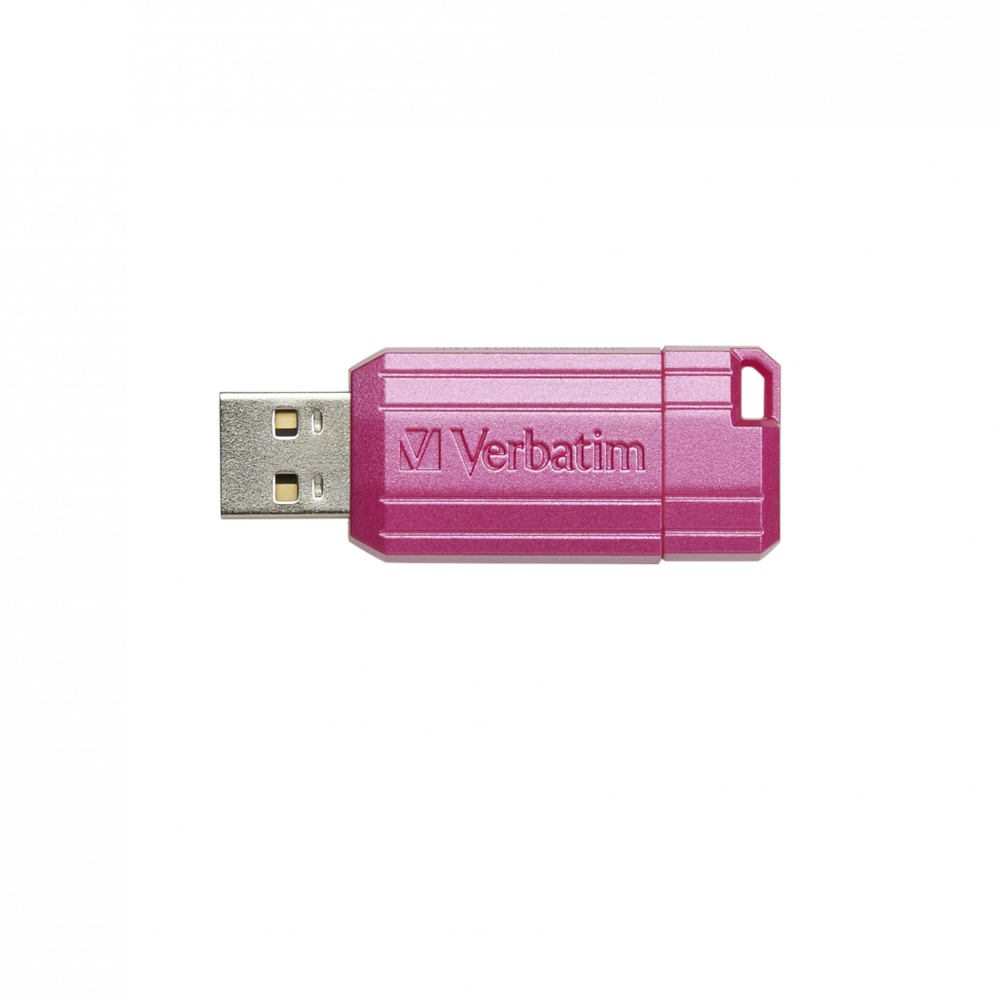 PinStripe USB-Stick 128 GB - Hot Pink