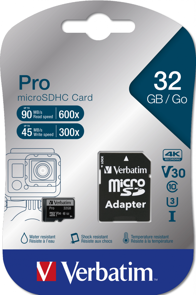 Pro U3 32GB Micro SDHC Karte