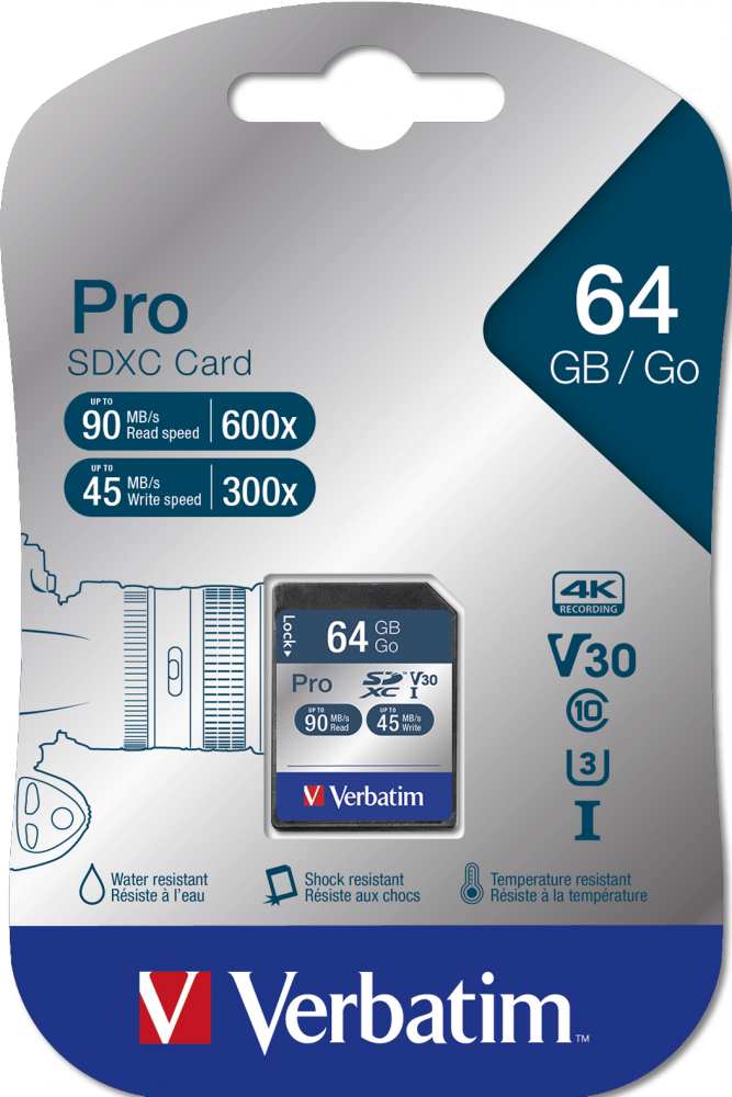 Pro U3 64GB SDXC Karte