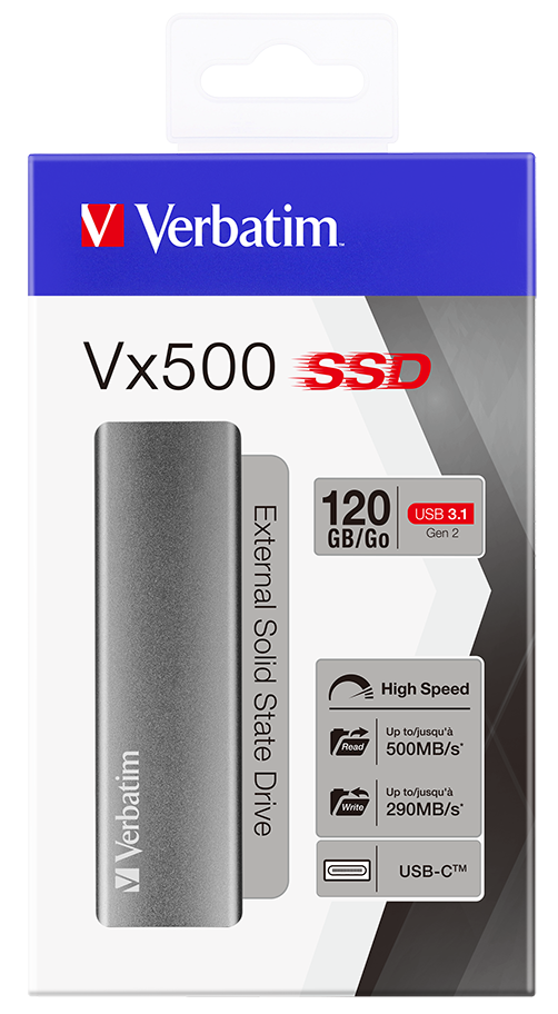 Vx500 Externes SSD-Laufwerk USB 3.2 Gen 2 120 GB