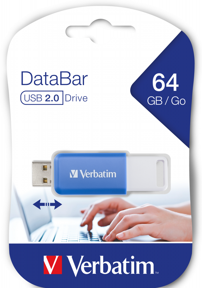 DataBar USB-Stick 64 GB Blau
