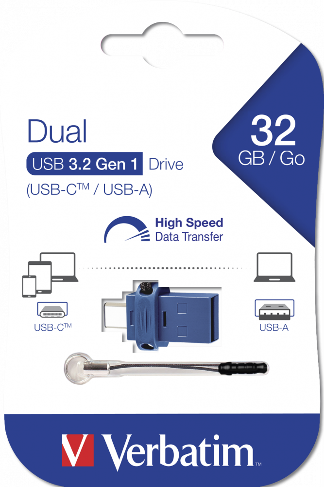 Dual USB-Stick USB-C/USB-A 32 GB