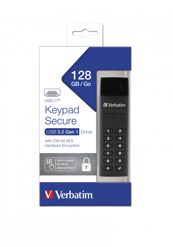 Keypad Secure USB-C-Stick 128 GB