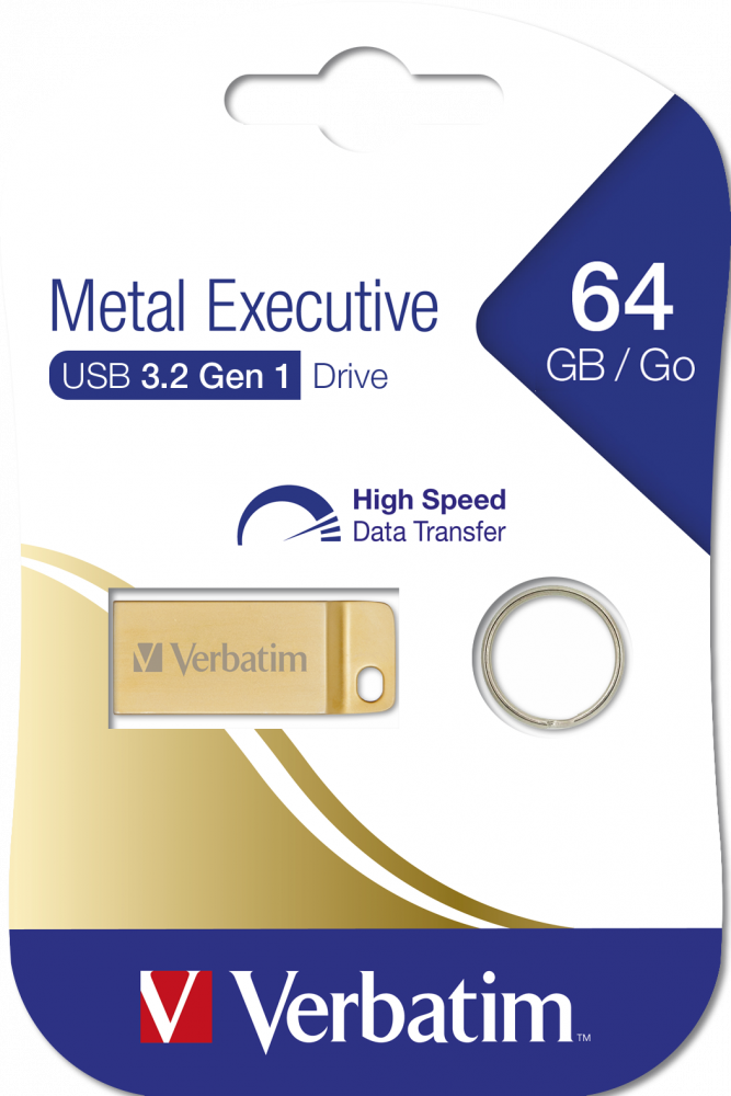 Executive USB-Stick aus Metall USB 3.2 Gen 1 - 64GB