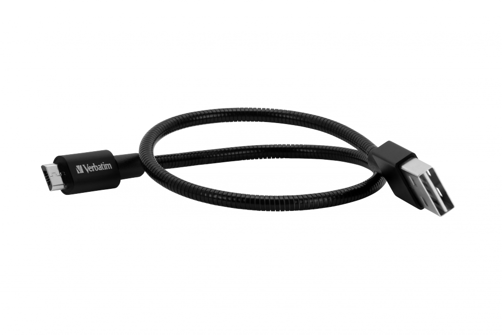Verbatim Mikro-USB Sync- und Ladekabel 30 cm Schwarz