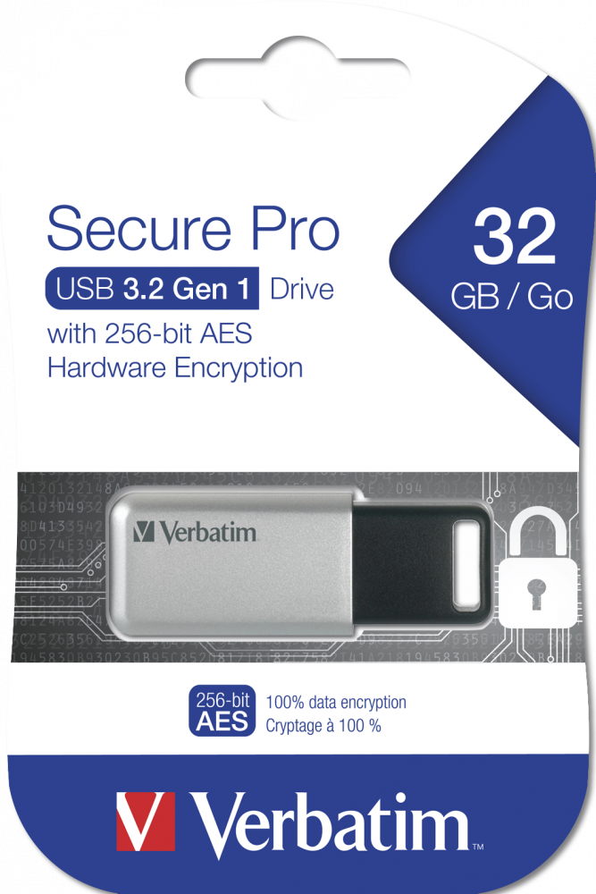 Secure Pro USB-Stick USB 3.2 Gen 1, 32 GB