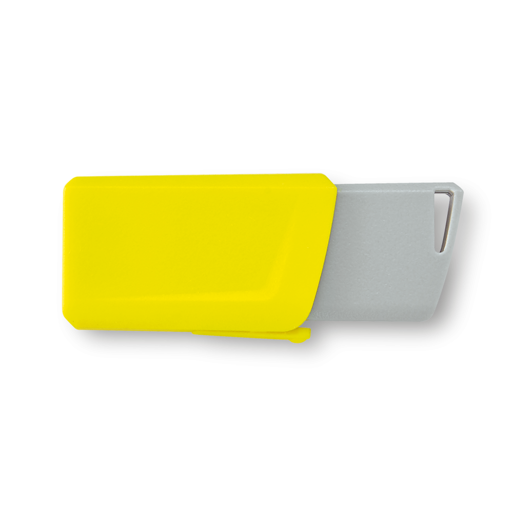 49306 Flat Closed Yellow