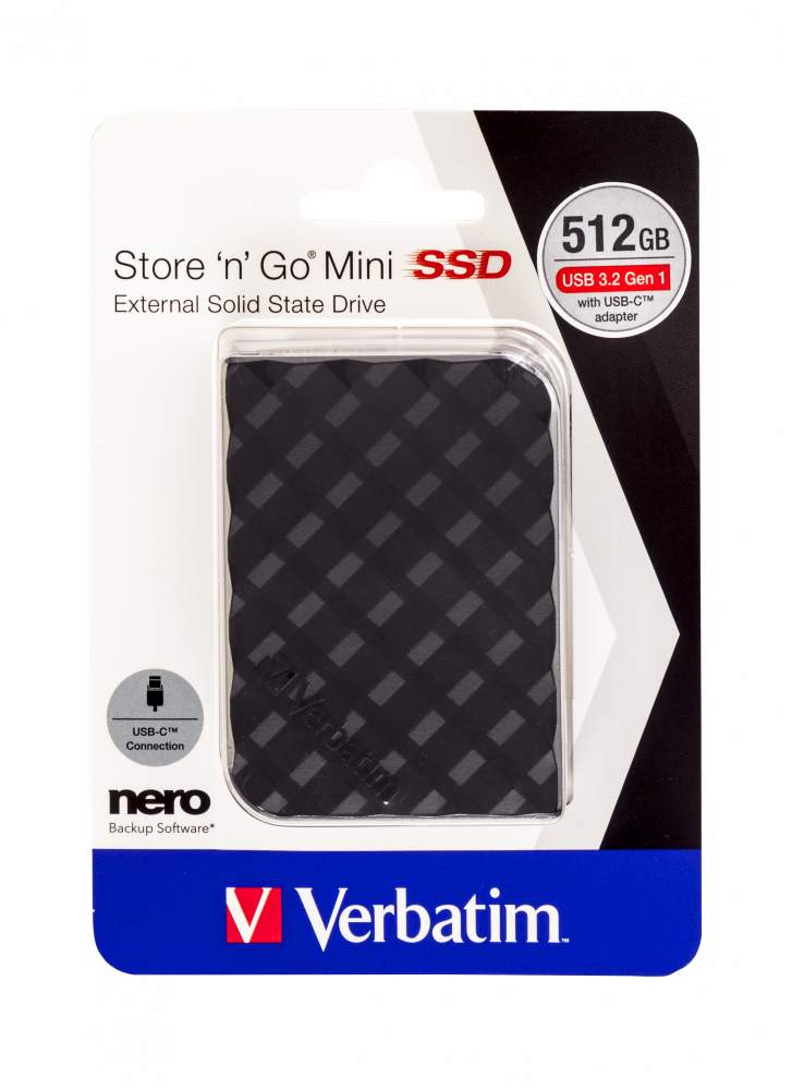Store 'n' Go Mini SSD USB 3.2 Gen 1 512 GB