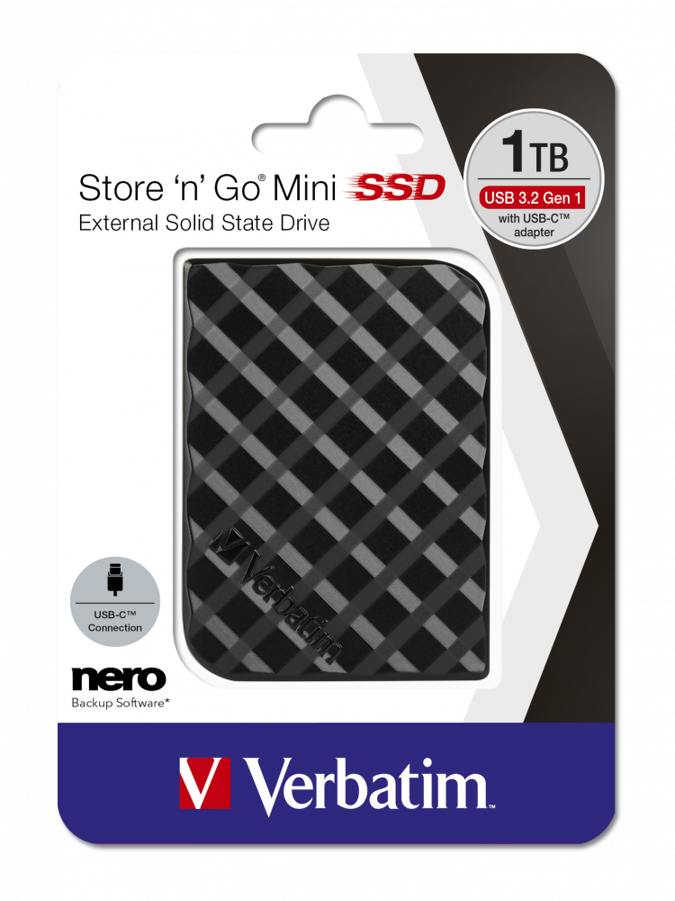 Store 'n' Go Mini SSD USB 3.2 Gen 1 1 TB