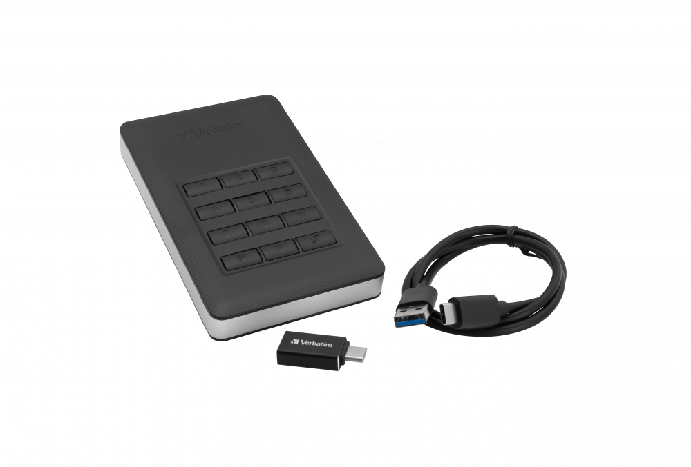 Store 'n' Go Secure Portable HDD with Keypad Access 2TB