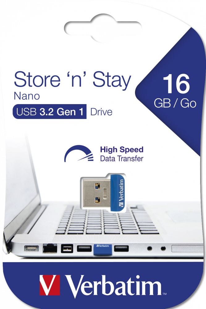 Store 'n' Stay NANO USB-Stick USB 3,2 Gen 1 - 16 GB
