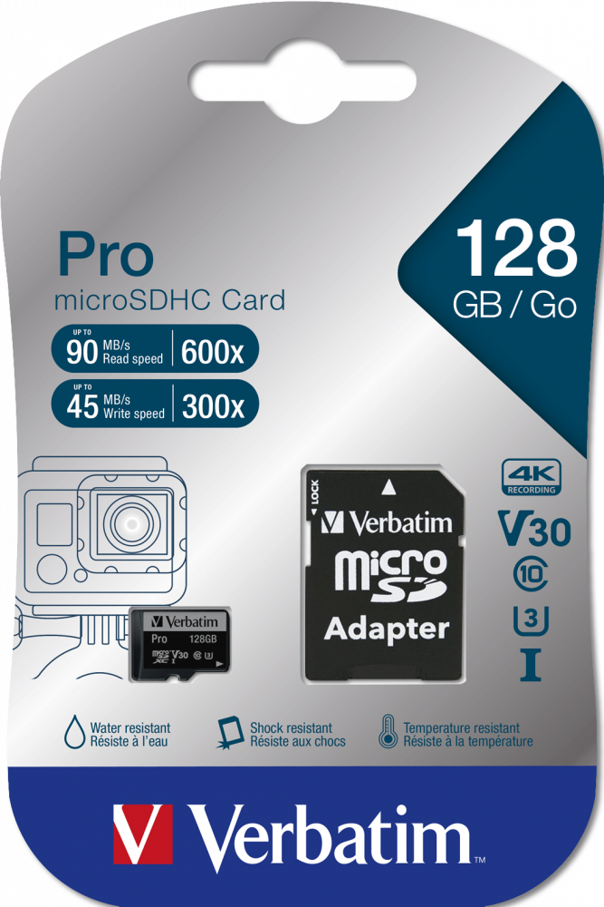Pro U3 128GB Micro SDXC Karte