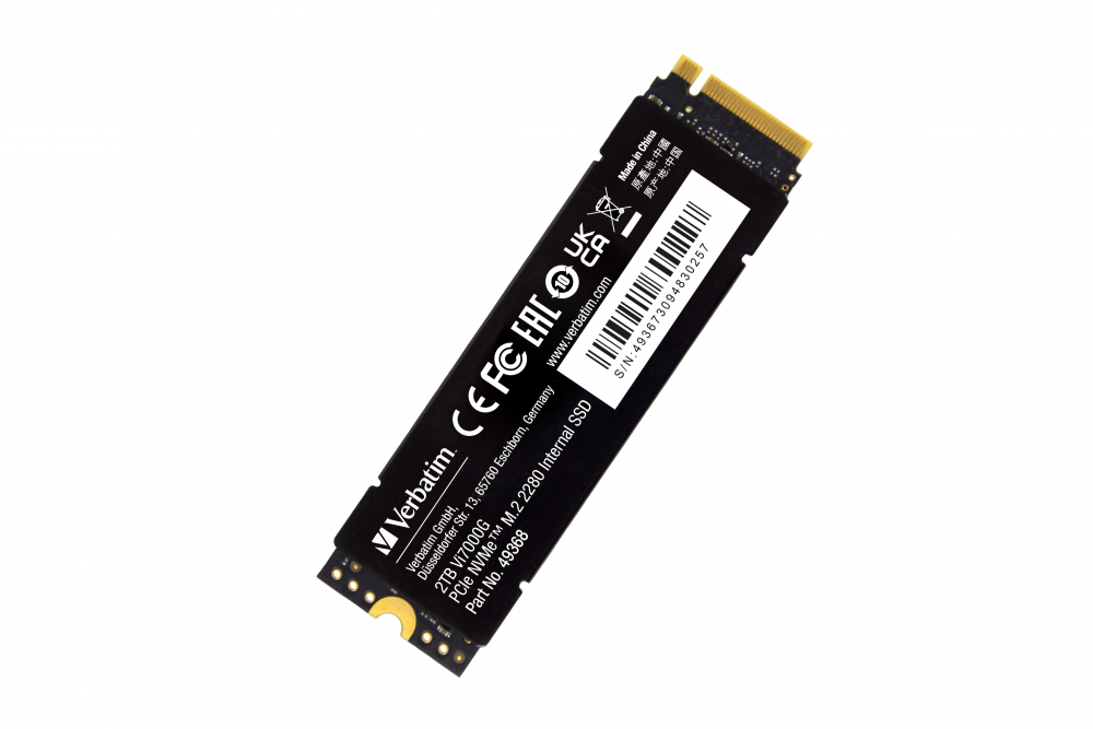 Vi7000G PCIe NVMe™ M.2 SSD 2 TB Die perfekte Lösung zum Gamen
